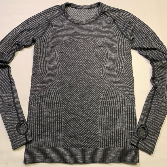 lululemon athletica Tops - Lululemon long sleeve textured Swiftly Tech top
